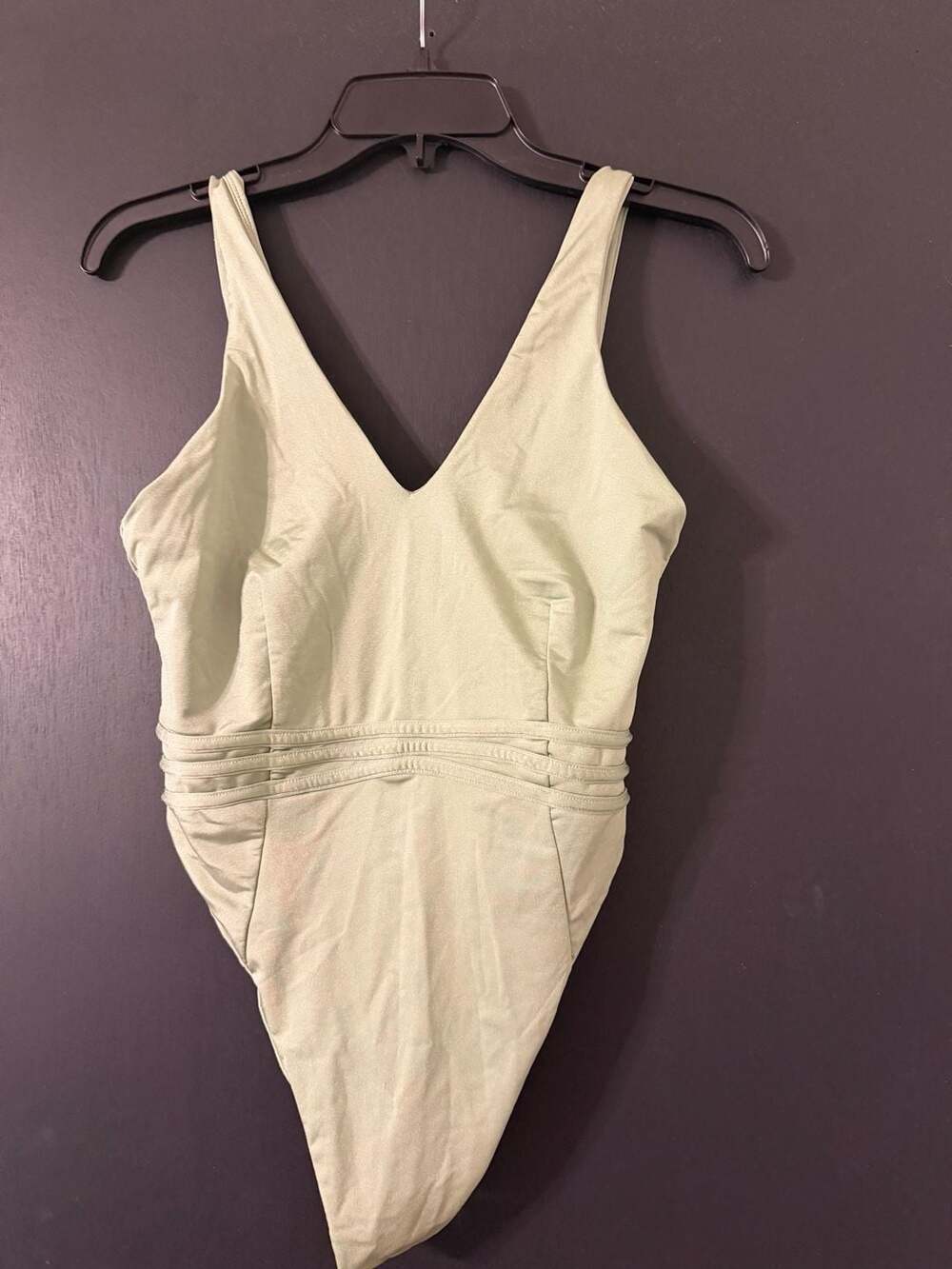 Buffbunny Collection One-Piece Swimsuit Size Small metallic Green never worn!